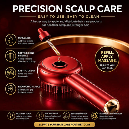 ManeRitual™  Scalp Oil Massage Brush