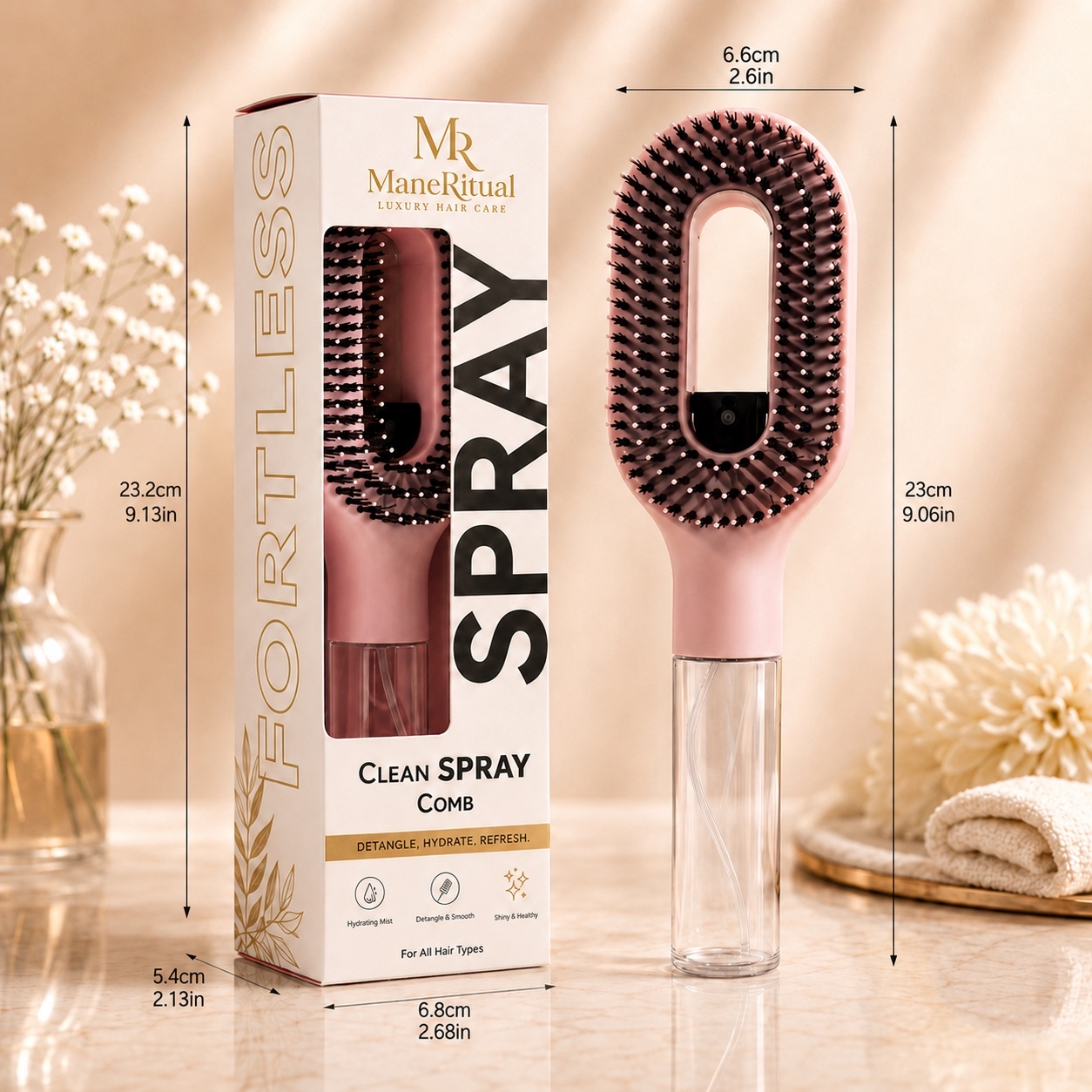 ManeRitual™  Mist Brush